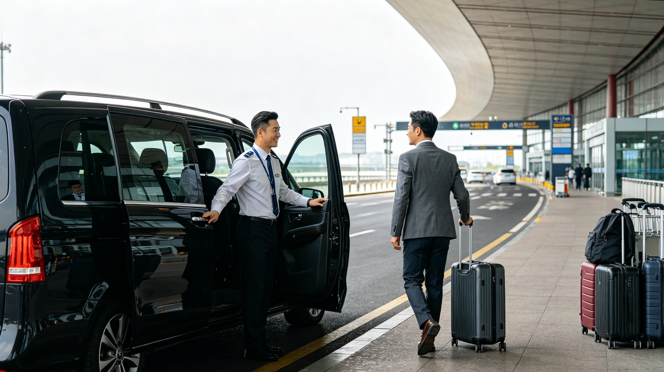Wuxi private sedan car service for airport transfer and city tours